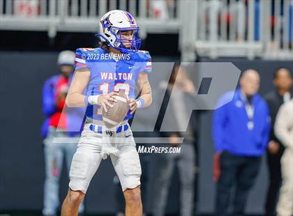 Thumbnail 2 in Milton vs. Walton (GHSA 7A Championship) photogallery.