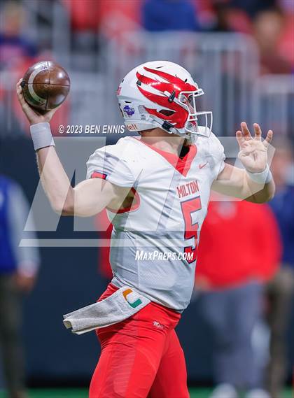 Thumbnail 3 in Milton vs. Walton (GHSA 7A Championship) photogallery.