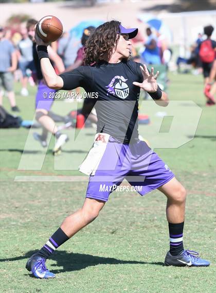 Thumbnail 3 in Arizona College Prep vs. Mountain Pointe (Gotta Believe - 7 V 7) photogallery.