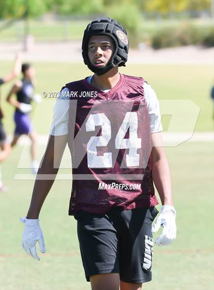 Thumbnail 3 in Arizona College Prep vs. Mountain Pointe (Gotta Believe - 7 V 7) photogallery.