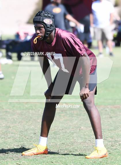 Thumbnail 2 in Arizona College Prep vs. Mountain Pointe (Gotta Believe - 7 V 7) photogallery.