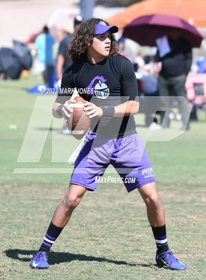 Thumbnail 3 in Arizona College Prep vs. Mountain Pointe (Gotta Believe - 7 V 7) photogallery.
