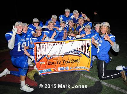 Thumbnail 1 in Pusch Ridge Christian Academy vs. Northwest Christian (AIA D4 Final)  photogallery.