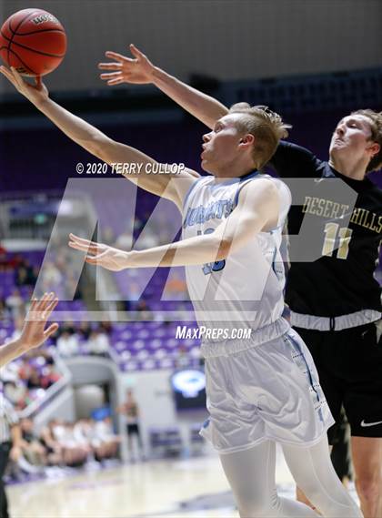 Thumbnail 2 in Desert Hills vs. Skyview (UHSAA 4A Semifinal) photogallery.