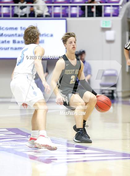 Thumbnail 1 in Desert Hills vs. Skyview (UHSAA 4A Semifinal) photogallery.