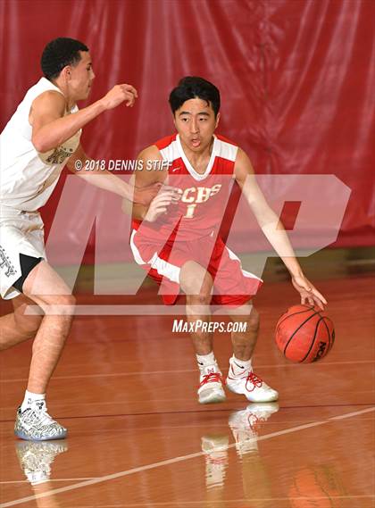 Thumbnail 2 in Cathedral Catholic vs. Archbishop Mitty (Father Barry Christmas Classic) photogallery.