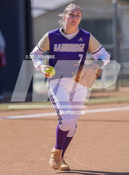 Thumbnail 1 in Bainbridge vs Howard (GHSA 4A Super Regional) photogallery.