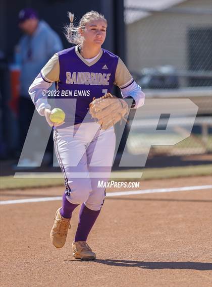 Thumbnail 3 in Bainbridge vs Howard (GHSA 4A Super Regional) photogallery.