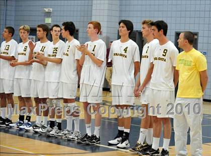 Thumbnail 3 in Mt. Carmel vs. Mira Costa (CIF SoCal D2 Volleyball Final) photogallery.