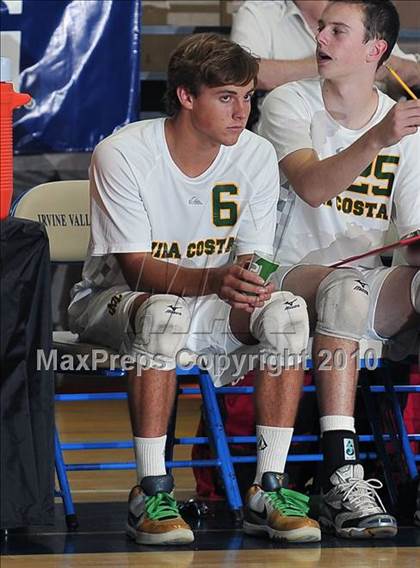 Thumbnail 1 in Mt. Carmel vs. Mira Costa (CIF SoCal D2 Volleyball Final) photogallery.