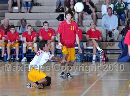 Thumbnail 3 in Mt. Carmel vs. Mira Costa (CIF SoCal D2 Volleyball Final) photogallery.