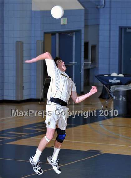 Thumbnail 1 in Mt. Carmel vs. Mira Costa (CIF SoCal D2 Volleyball Final) photogallery.