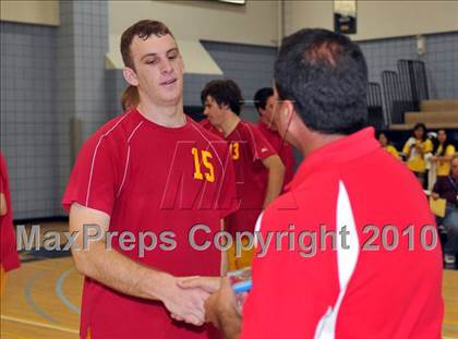 Thumbnail 3 in Mt. Carmel vs. Mira Costa (CIF SoCal D2 Volleyball Final) photogallery.