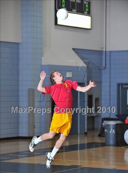 Thumbnail 1 in Mt. Carmel vs. Mira Costa (CIF SoCal D2 Volleyball Final) photogallery.