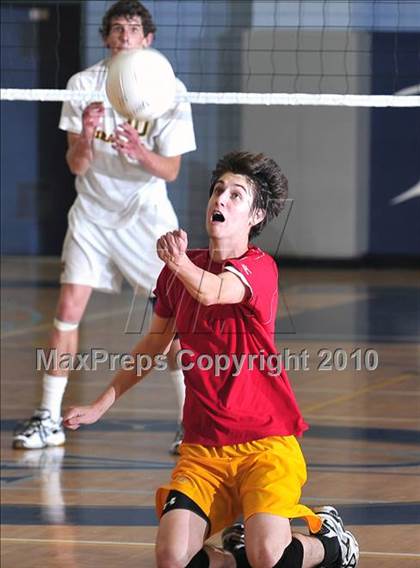 Thumbnail 2 in Mt. Carmel vs. Mira Costa (CIF SoCal D2 Volleyball Final) photogallery.