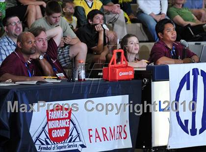 Thumbnail 2 in Mt. Carmel vs. Mira Costa (CIF SoCal D2 Volleyball Final) photogallery.