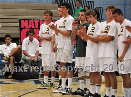 Thumbnail 2 in Mt. Carmel vs. Mira Costa (CIF SoCal D2 Volleyball Final) photogallery.