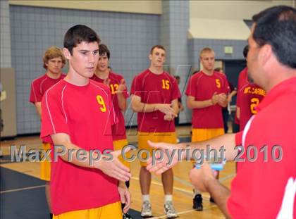 Thumbnail 1 in Mt. Carmel vs. Mira Costa (CIF SoCal D2 Volleyball Final) photogallery.