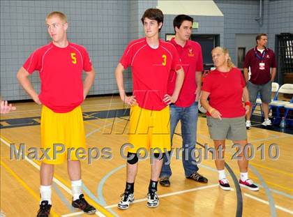 Thumbnail 1 in Mt. Carmel vs. Mira Costa (CIF SoCal D2 Volleyball Final) photogallery.
