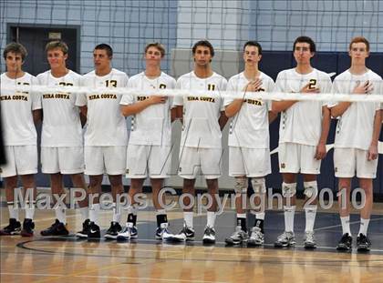 Thumbnail 2 in Mt. Carmel vs. Mira Costa (CIF SoCal D2 Volleyball Final) photogallery.