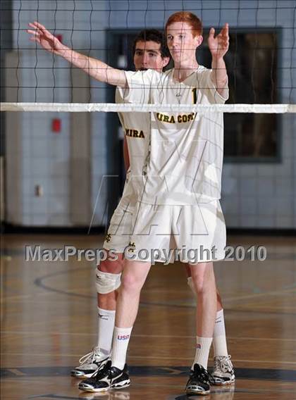 Thumbnail 2 in Mt. Carmel vs. Mira Costa (CIF SoCal D2 Volleyball Final) photogallery.