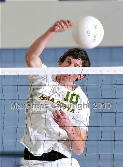 Thumbnail 1 in Mt. Carmel vs. Mira Costa (CIF SoCal D2 Volleyball Final) photogallery.