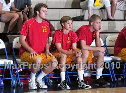 Thumbnail 1 in Mt. Carmel vs. Mira Costa (CIF SoCal D2 Volleyball Final) photogallery.