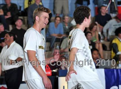 Thumbnail 1 in Mt. Carmel vs. Mira Costa (CIF SoCal D2 Volleyball Final) photogallery.