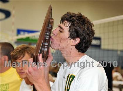 Thumbnail 1 in Mt. Carmel vs. Mira Costa (CIF SoCal D2 Volleyball Final) photogallery.