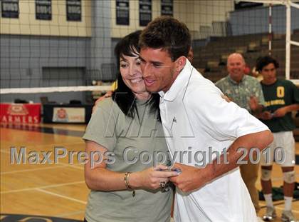 Thumbnail 1 in Mt. Carmel vs. Mira Costa (CIF SoCal D2 Volleyball Final) photogallery.