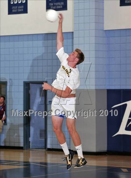 Thumbnail 1 in Mt. Carmel vs. Mira Costa (CIF SoCal D2 Volleyball Final) photogallery.