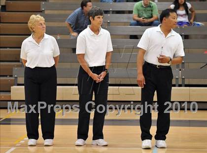 Thumbnail 2 in Mt. Carmel vs. Mira Costa (CIF SoCal D2 Volleyball Final) photogallery.