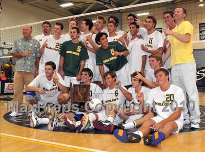 Thumbnail 3 in Mt. Carmel vs. Mira Costa (CIF SoCal D2 Volleyball Final) photogallery.
