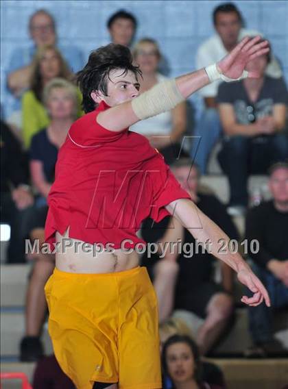 Thumbnail 2 in Mt. Carmel vs. Mira Costa (CIF SoCal D2 Volleyball Final) photogallery.