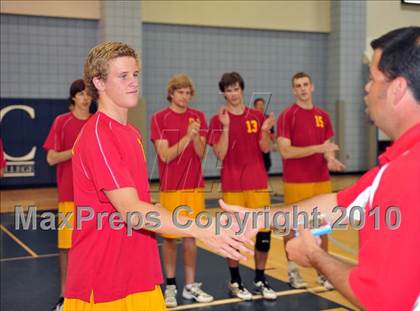Thumbnail 3 in Mt. Carmel vs. Mira Costa (CIF SoCal D2 Volleyball Final) photogallery.