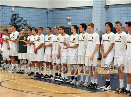 Thumbnail 2 in Mt. Carmel vs. Mira Costa (CIF SoCal D2 Volleyball Final) photogallery.