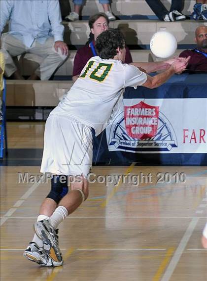 Thumbnail 2 in Mt. Carmel vs. Mira Costa (CIF SoCal D2 Volleyball Final) photogallery.