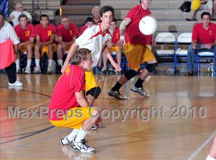 Thumbnail 2 in Mt. Carmel vs. Mira Costa (CIF SoCal D2 Volleyball Final) photogallery.