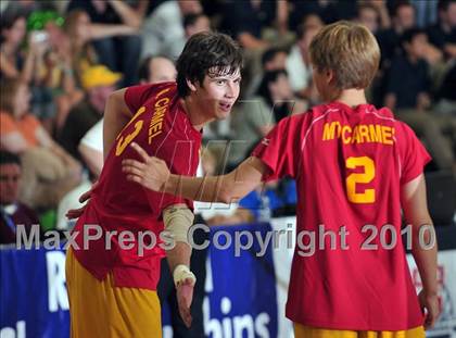 Thumbnail 2 in Mt. Carmel vs. Mira Costa (CIF SoCal D2 Volleyball Final) photogallery.