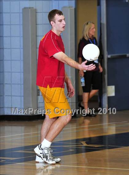 Thumbnail 1 in Mt. Carmel vs. Mira Costa (CIF SoCal D2 Volleyball Final) photogallery.
