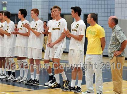 Thumbnail 3 in Mt. Carmel vs. Mira Costa (CIF SoCal D2 Volleyball Final) photogallery.