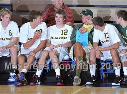 Thumbnail 2 in Mt. Carmel vs. Mira Costa (CIF SoCal D2 Volleyball Final) photogallery.