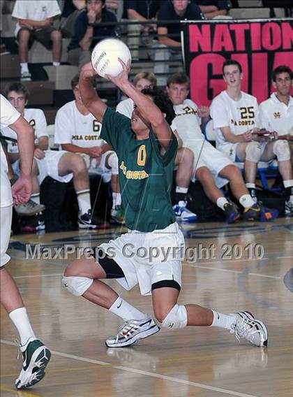 Thumbnail 1 in Mt. Carmel vs. Mira Costa (CIF SoCal D2 Volleyball Final) photogallery.