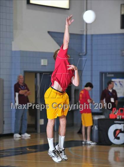 Thumbnail 3 in Mt. Carmel vs. Mira Costa (CIF SoCal D2 Volleyball Final) photogallery.