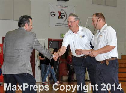 Thumbnail 3 in Turlock Christian vs. Valley Christian (CIF SJS D6 Final) photogallery.