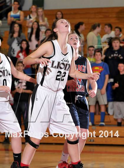 Thumbnail 3 in Turlock Christian vs. Valley Christian (CIF SJS D6 Final) photogallery.