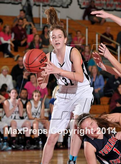 Thumbnail 3 in Turlock Christian vs. Valley Christian (CIF SJS D6 Final) photogallery.