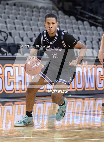 Thumbnail 1 in Reagan [Ronald] vs Warren (Spurs High School Showcase) photogallery.
