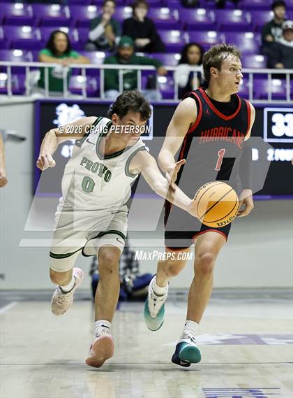 Thumbnail 3 in Provo vs Hurricane (UHSAA 4A Final) photogallery.