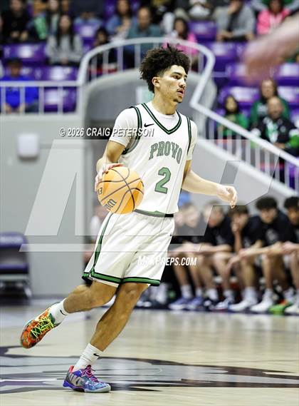 Thumbnail 1 in Provo vs Hurricane (UHSAA 4A Final) photogallery.